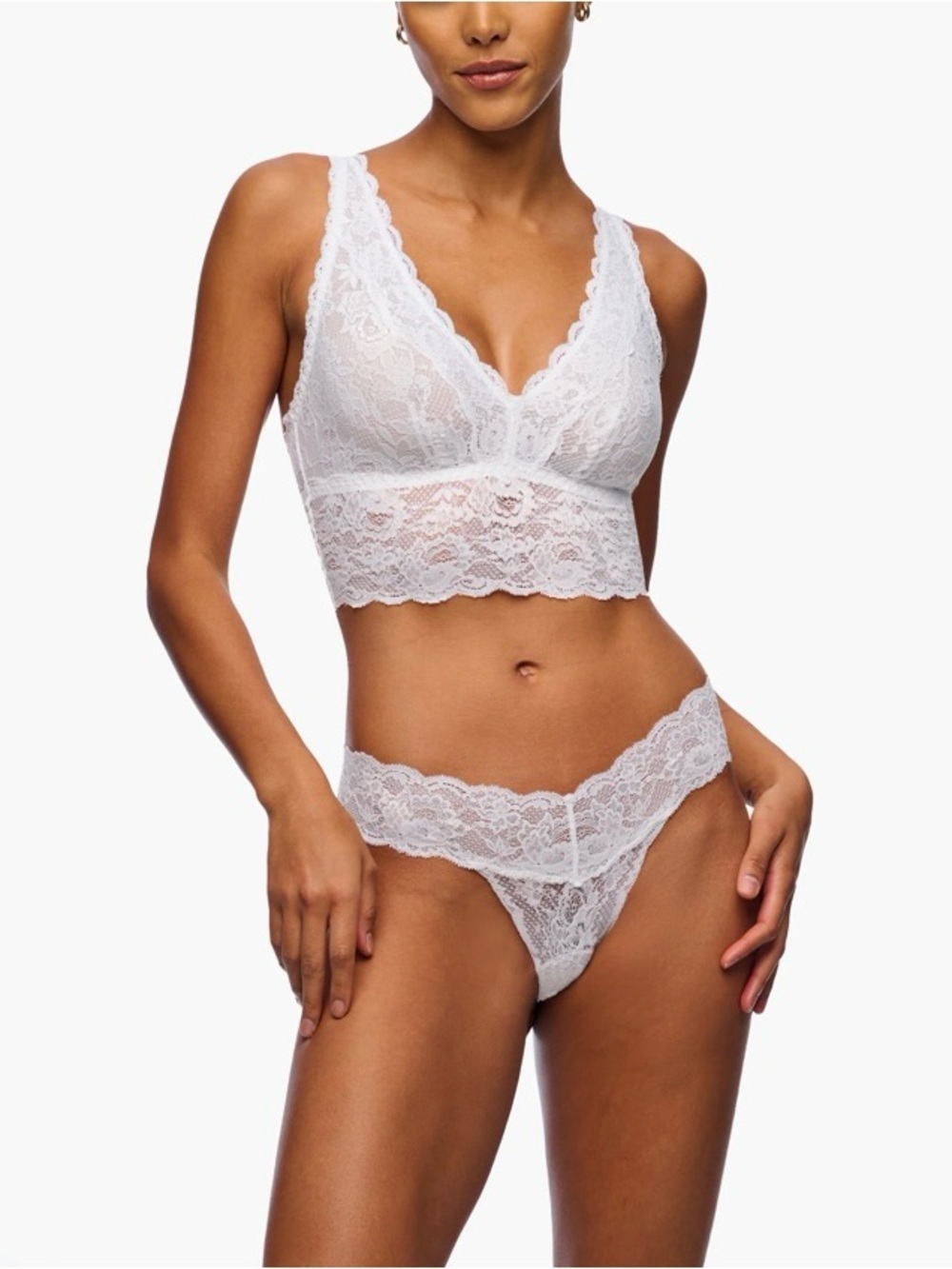 Cosabella lace bralette and underwear SET